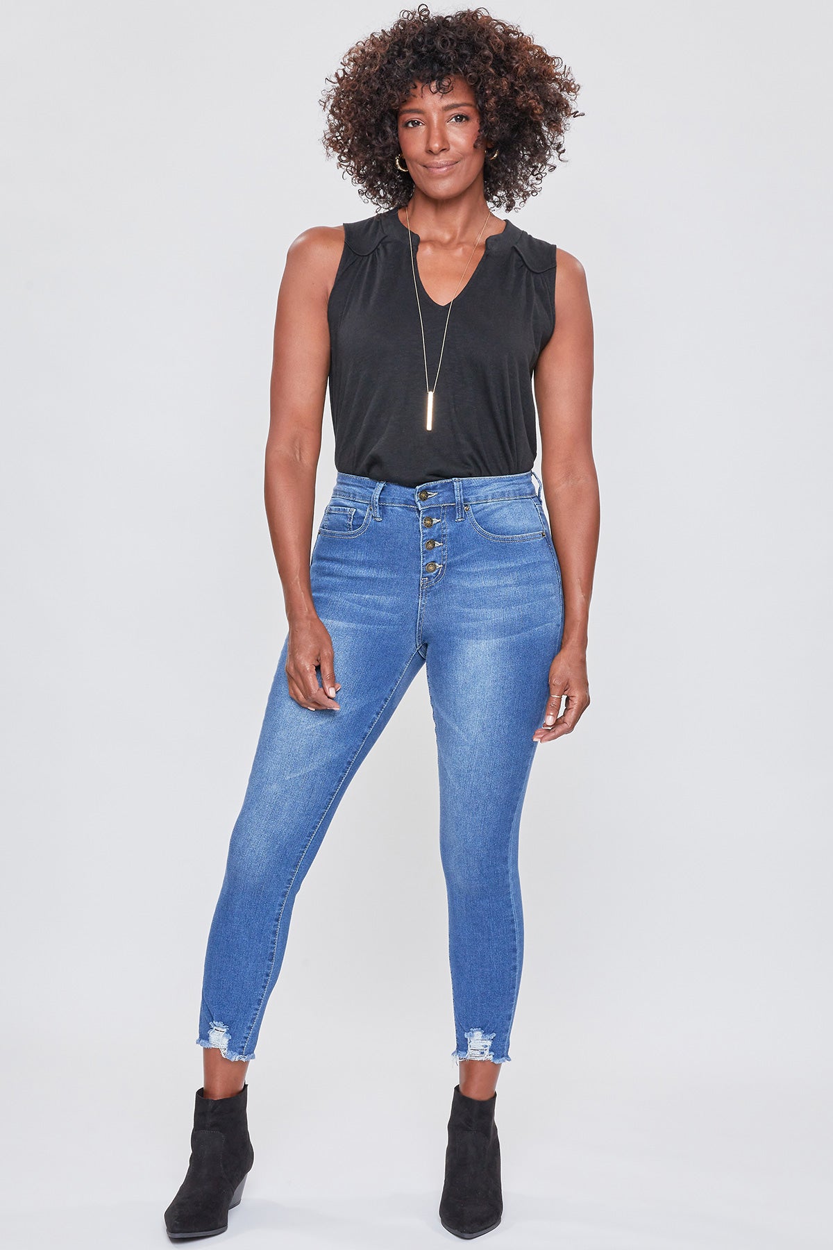 4 button shop skinny jeans