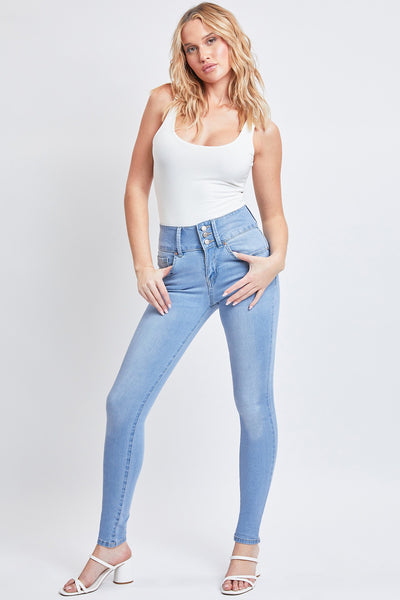 Junior 3 Button High-Rise Skinny Jeans , Pack Of 12