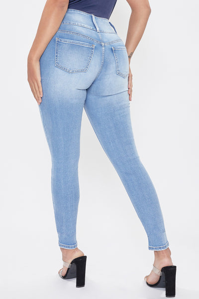 Junior 3 Button High-Rise Skinny Jeans , Pack Of 12