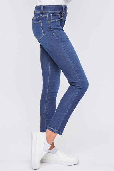 Girls Exposed Buttons High Rise Skinny Jean, Pack of 12
