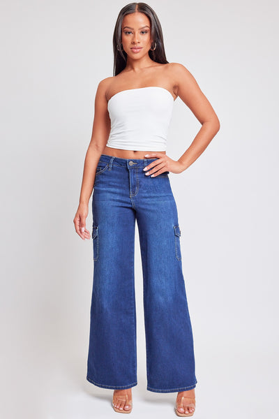 Junior Wide Leg Skater Cargo Jeans, Pack of 12