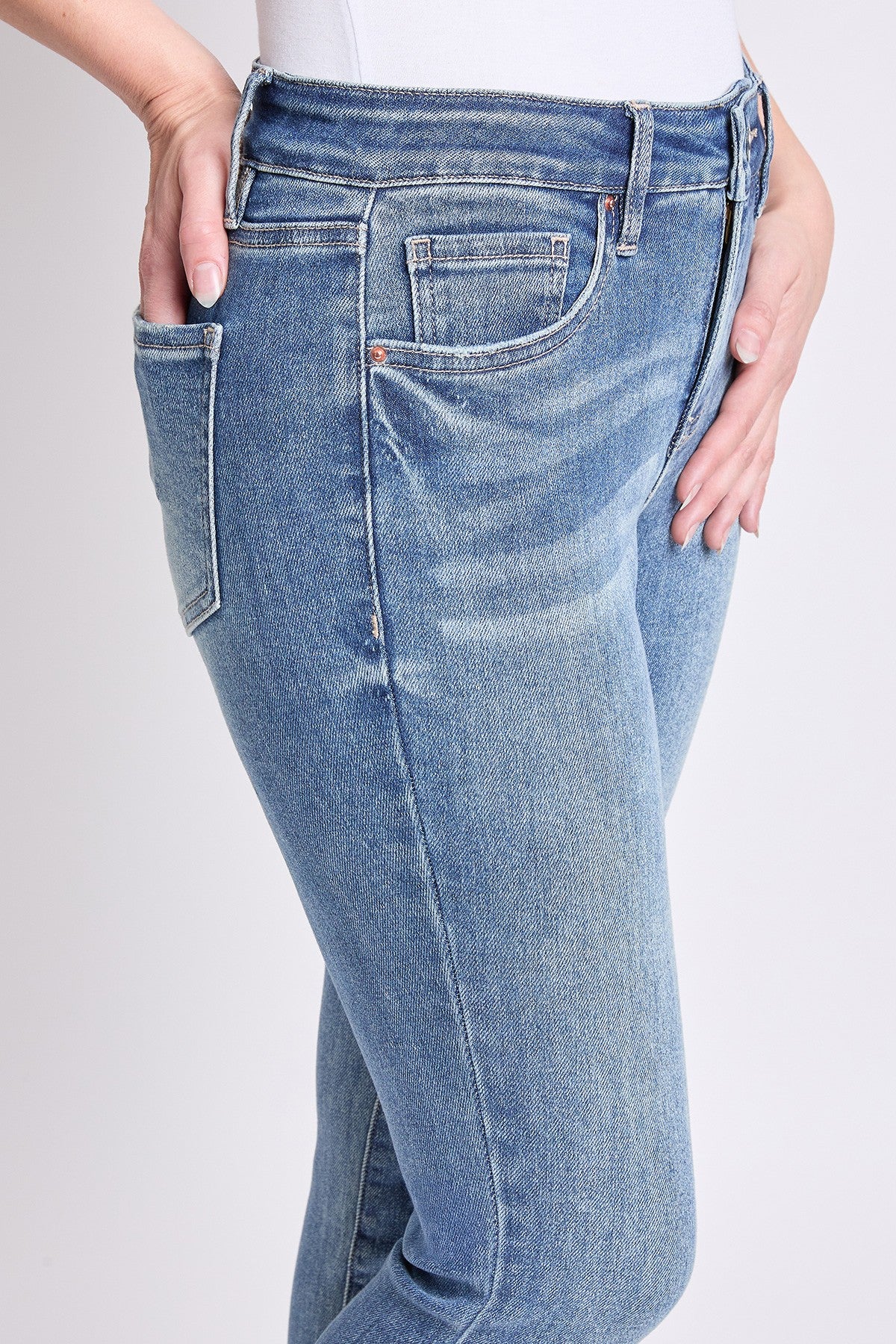 High Rise Premium Stretch Basic Skinny, Pack of 8