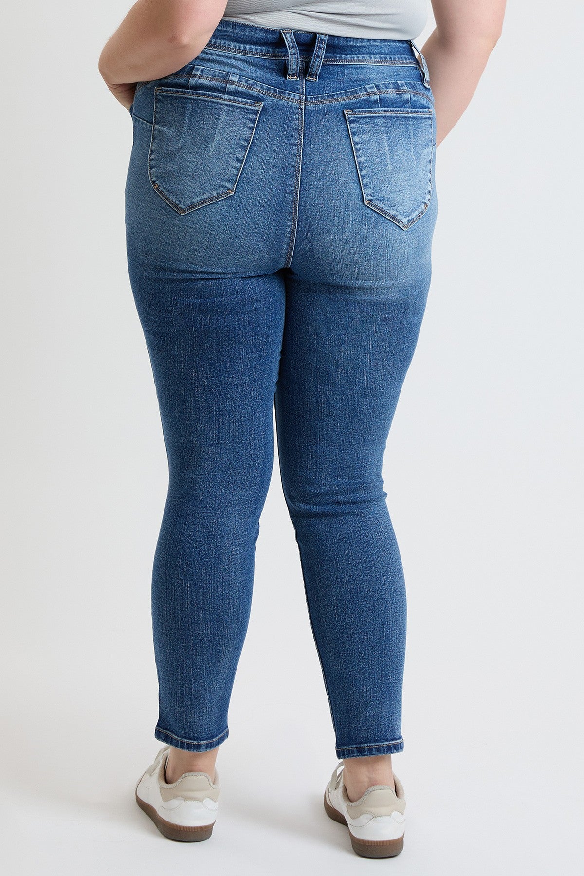 Plus High Rise Curve WannaBettaButt Skinny Jeans, Pack of 6