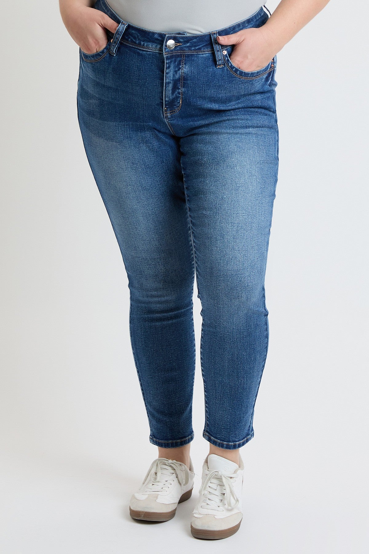 Plus High Rise Curve WannaBettaButt Skinny Jeans, Pack of 6
