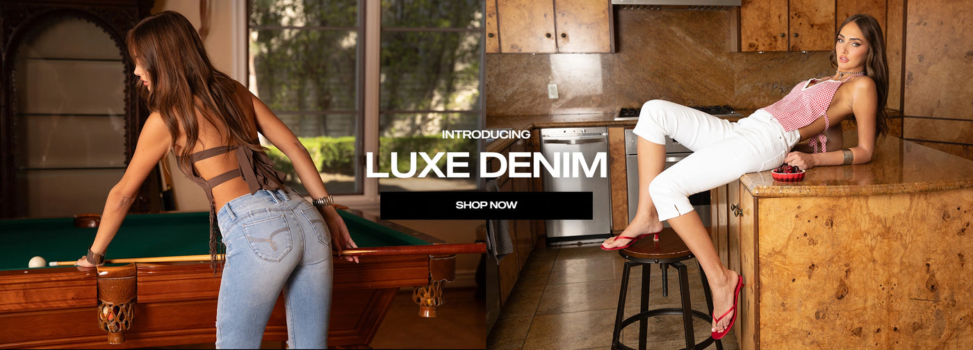 luxe denim main desktop banner