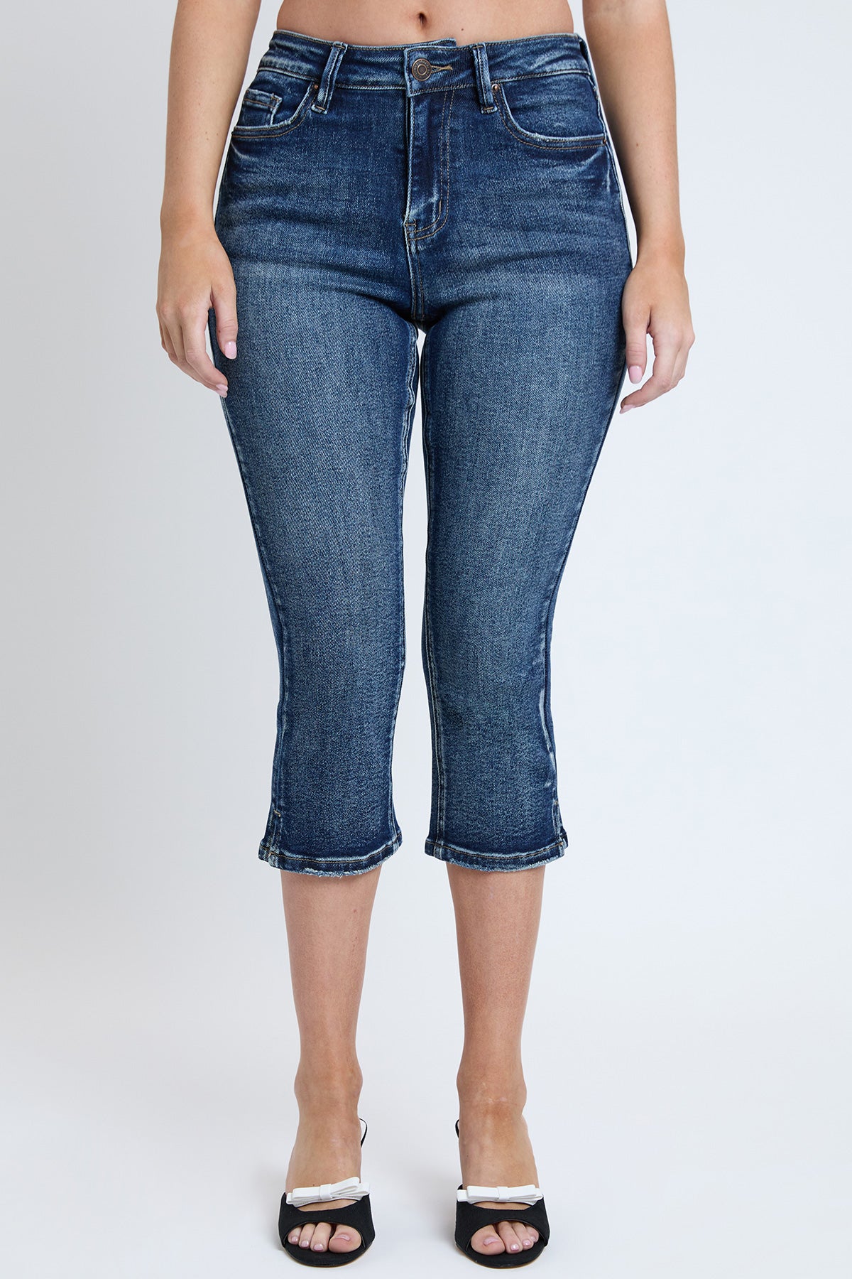 Mid Rise Capri with Side Slit, Pack of 12