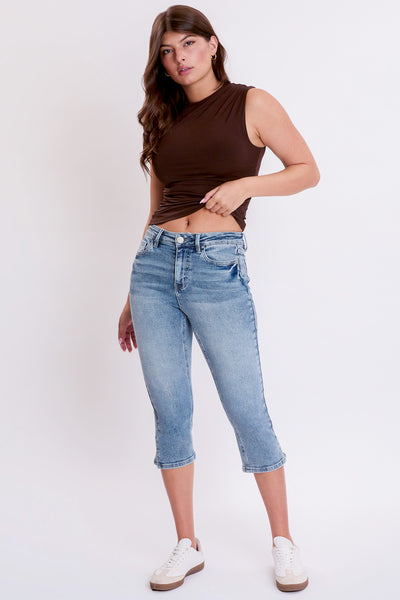 Mid Rise Capri with Side Slit, Pack of 12