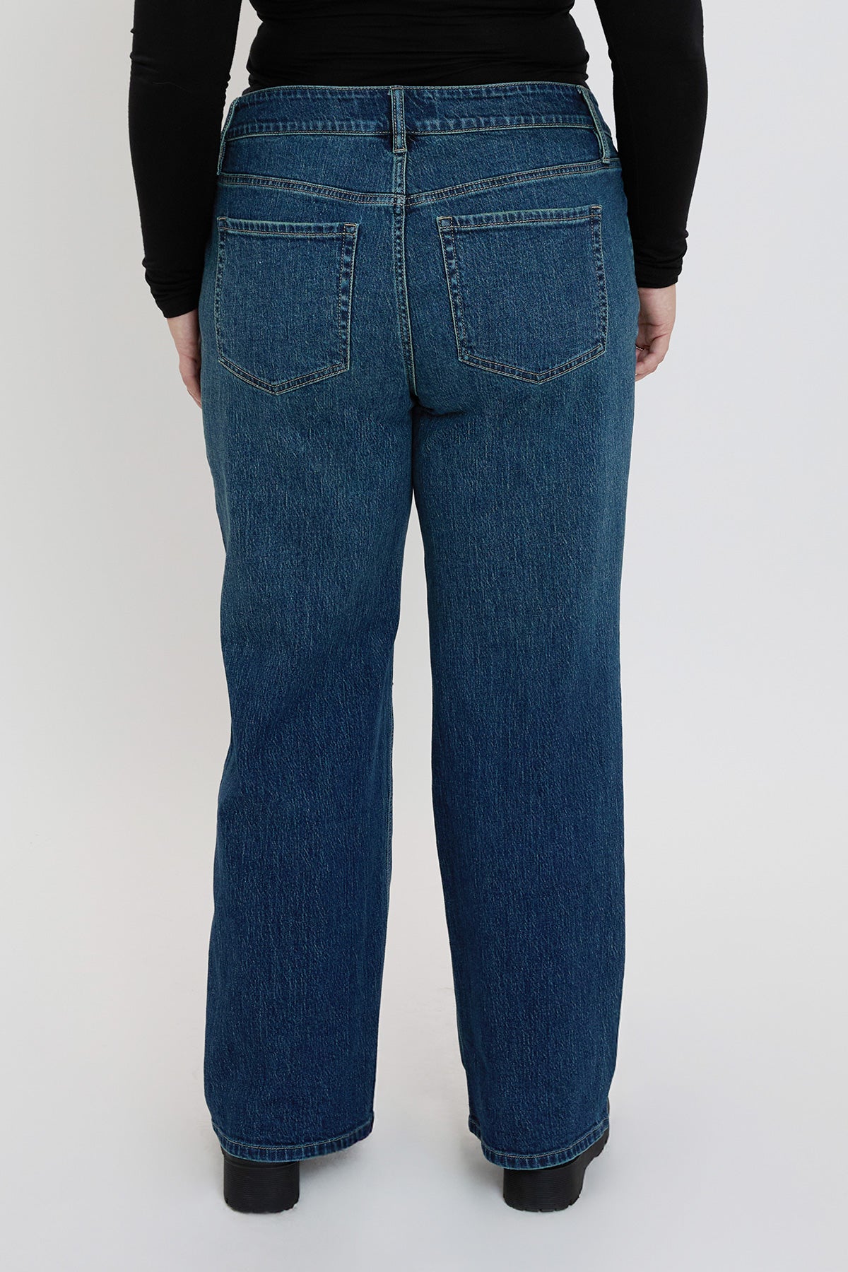 Plus Brittany Low Rise Wide Leg Jeans, Pack of 6