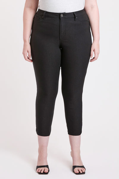 Plus High Rise Hyperstretch Cropped Straight Pants, Pack of 6