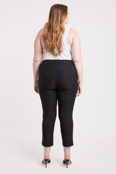 Plus High Rise Hyperstretch Cropped Straight Pants, Pack of 6