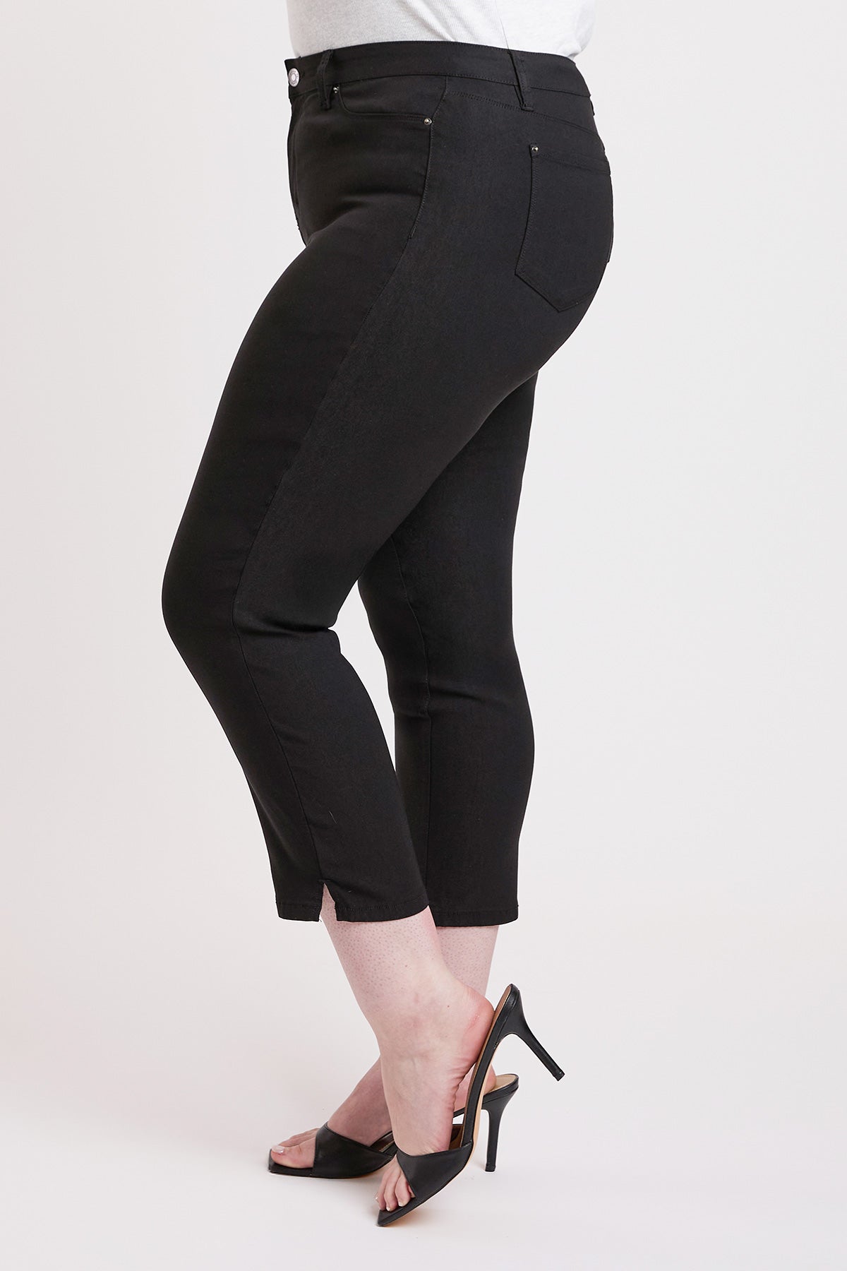 Plus High Rise Hyperstretch Cropped Straight Pants, Pack of 6