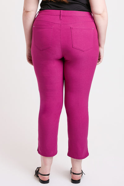 Plus High Rise Hyperstretch Cropped Straight Pants, Pack of 6