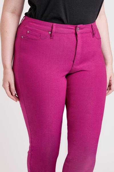 Plus High Rise Hyperstretch Cropped Straight Pants, Pack of 6