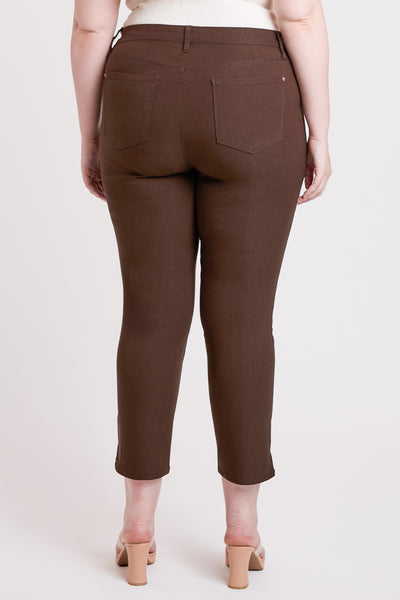 Plus High Rise Hyperstretch Cropped Straight Pants, Pack of 6