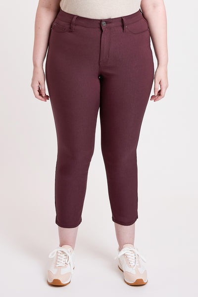 Plus High Rise Hyperstretch Cropped Straight Pants, Pack of 6
