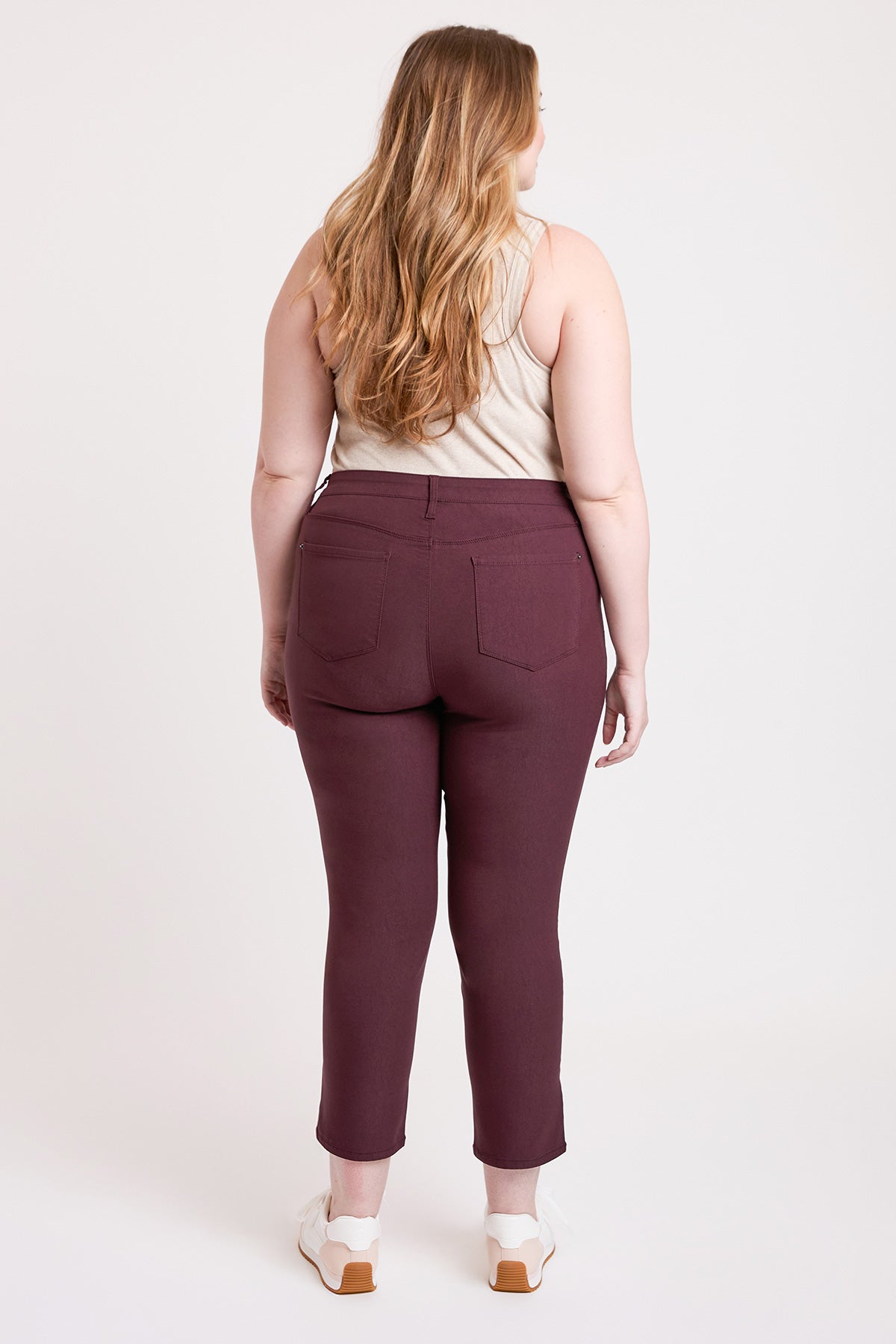 Plus High Rise Hyperstretch Cropped Straight Pants, Pack of 6