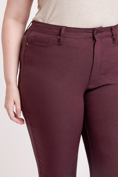 Plus High Rise Hyperstretch Cropped Straight Pants, Pack of 6
