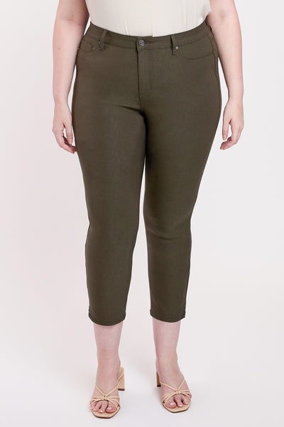 Plus High Rise Hyperstretch Cropped Straight Pants, Pack of 6