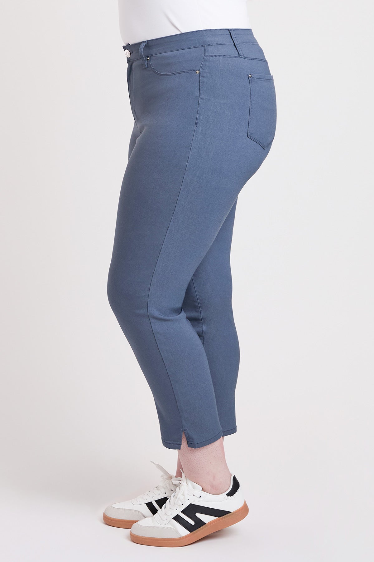 Plus High Rise Hyperstretch Cropped Straight Pants, Pack of 6