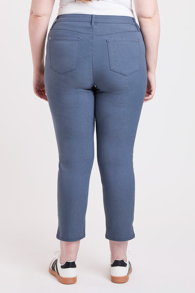 Plus High Rise Hyperstretch Cropped Straight Pants, Pack of 6