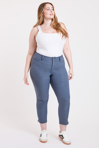 Plus High Rise Hyperstretch Cropped Straight Pants, Pack of 6