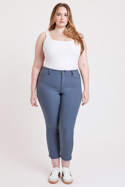 Plus High Rise Hyperstretch Cropped Straight Pants, Pack of 6