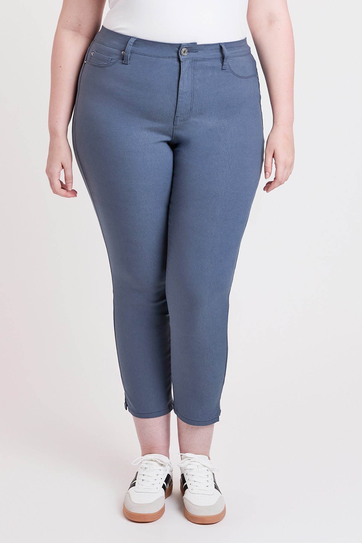 Plus High Rise Hyperstretch Cropped Straight Pants, Pack of 6