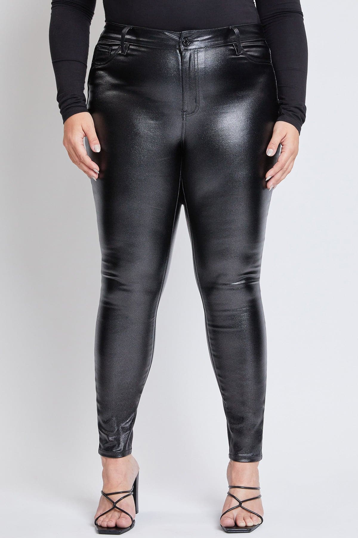 Plus Hyperstretch Metallic Skinny Pants, Pack of 6