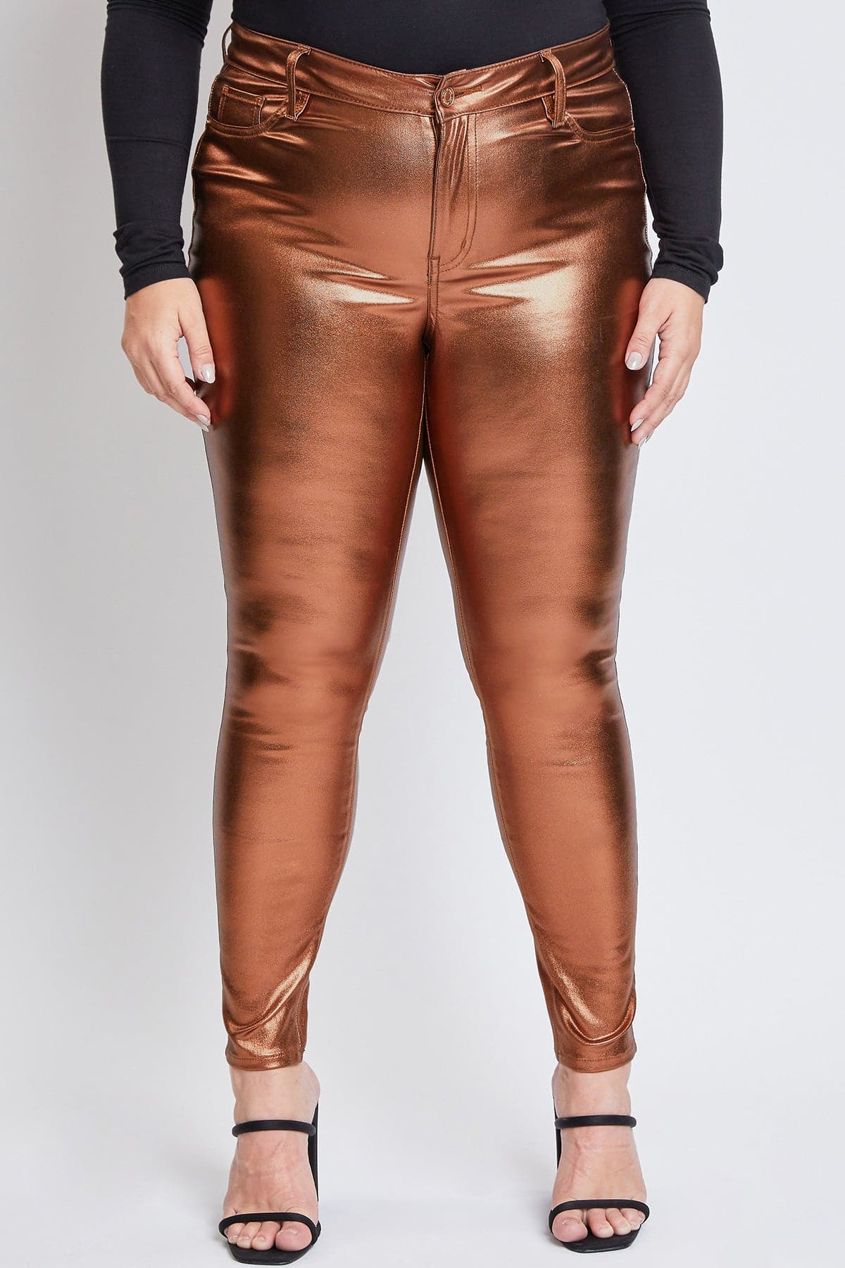 Plus Hyperstretch Metallic Skinny Pants, Pack of 6