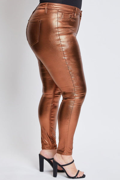 Plus Hyperstretch Metallic Skinny Pants, Pack of 6
