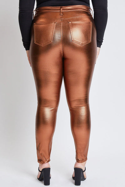 Plus Hyperstretch Metallic Skinny Pants, Pack of 6