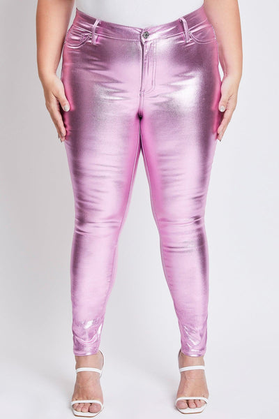 Plus Hyperstretch Metallic Skinny Pants, Pack of 6