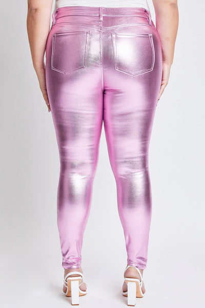 Plus Hyperstretch Metallic Skinny Pants, Pack of 6