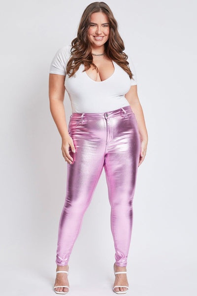 Plus Hyperstretch Metallic Skinny Pants, Pack of 6