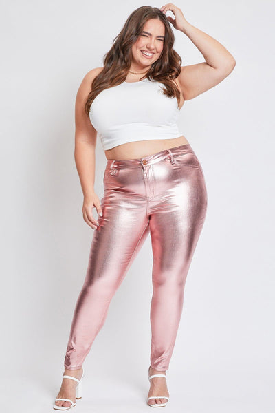Plus Hyperstretch Metallic Skinny Pants, Pack of 6