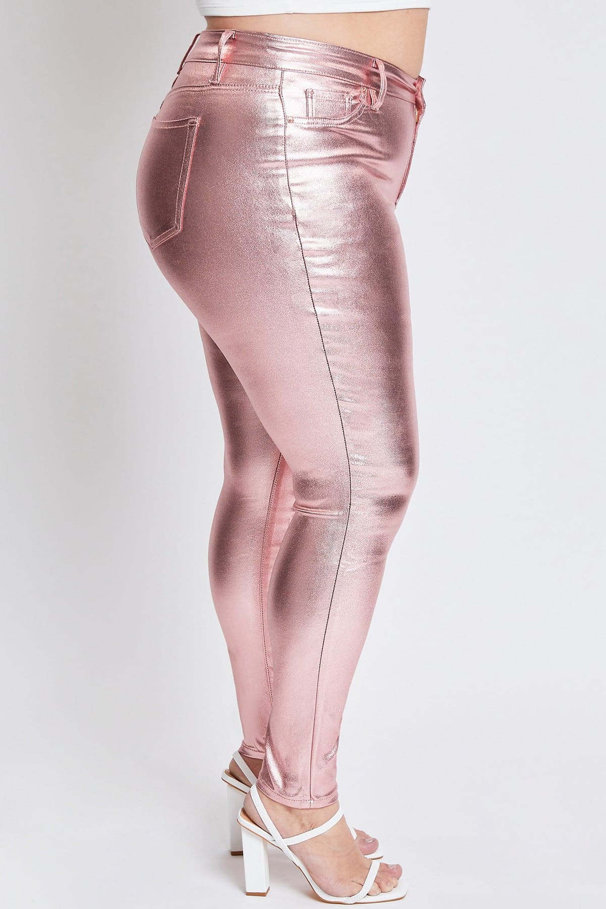 Plus Hyperstretch Metallic Skinny Pants, Pack of 6