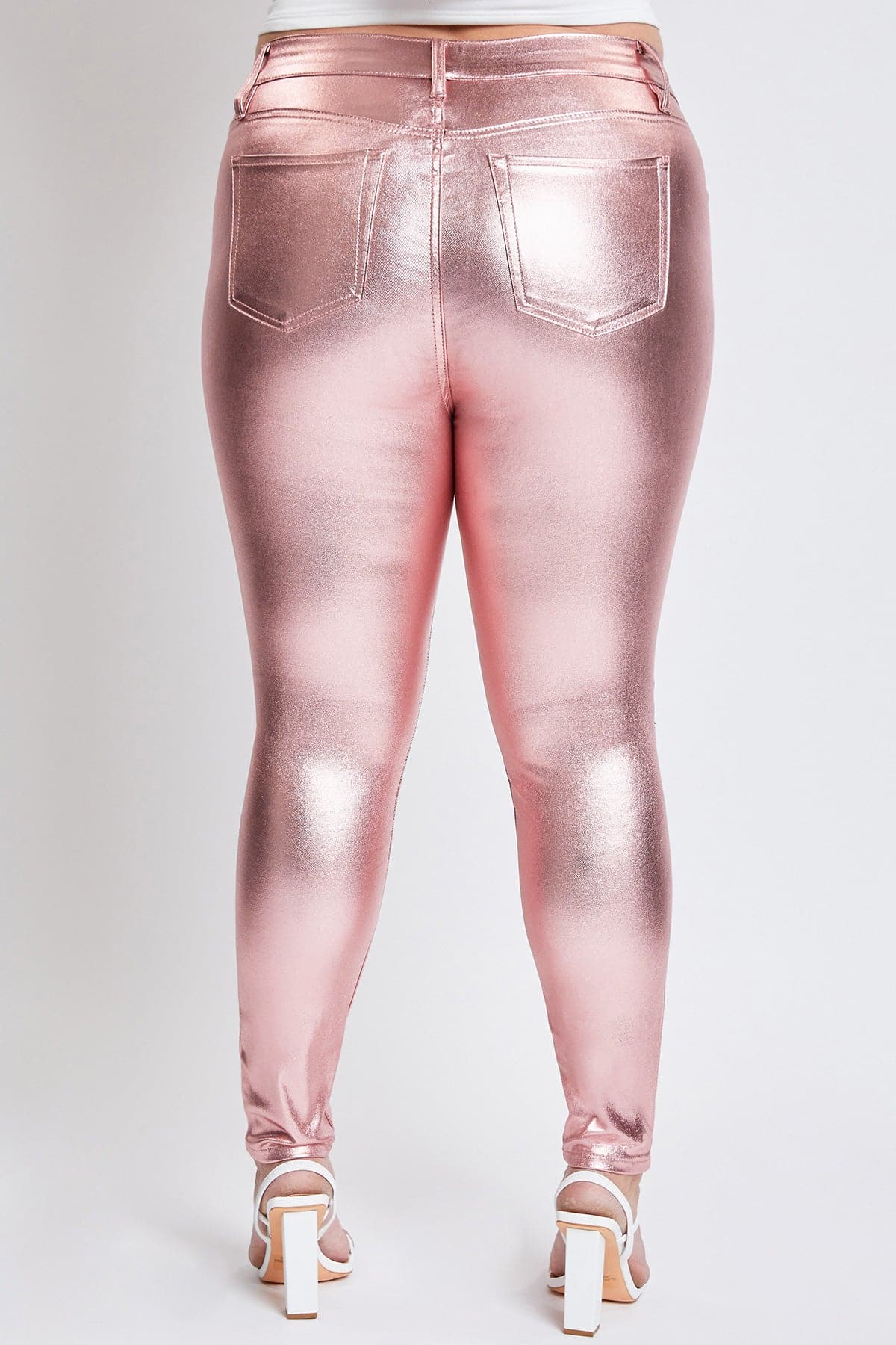Plus Hyperstretch Metallic Skinny Pants, Pack of 6