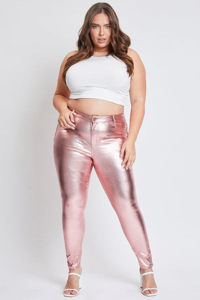 Plus Hyperstretch Metallic Skinny Pants, Pack of 6