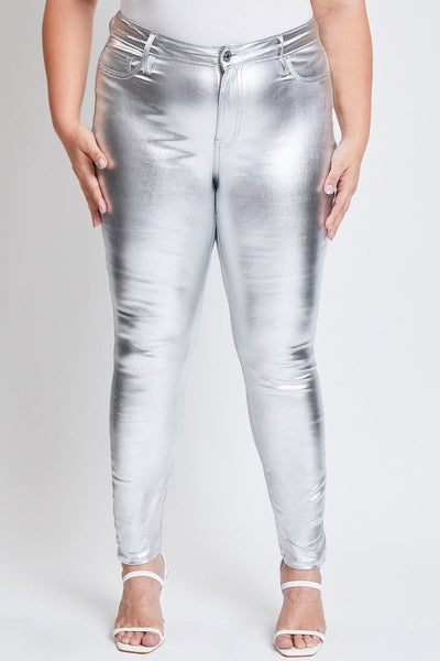 Plus Hyperstretch Metallic Skinny Pants, Pack of 6