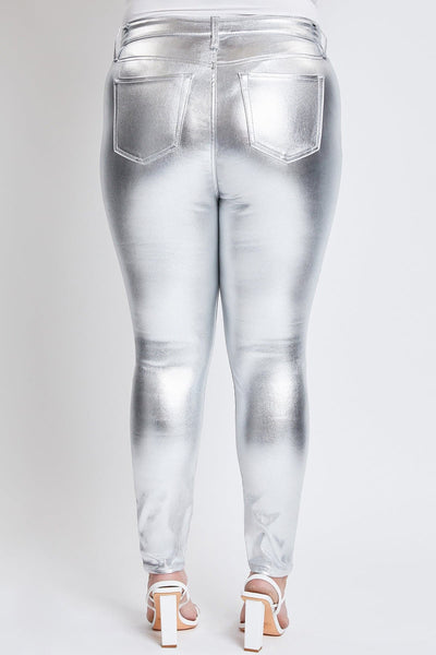 Plus Hyperstretch Metallic Skinny Pants, Pack of 6