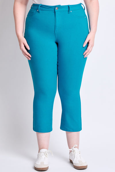 Plus Hyperstretch Cropped Kick Flare Pants, Pack of 6