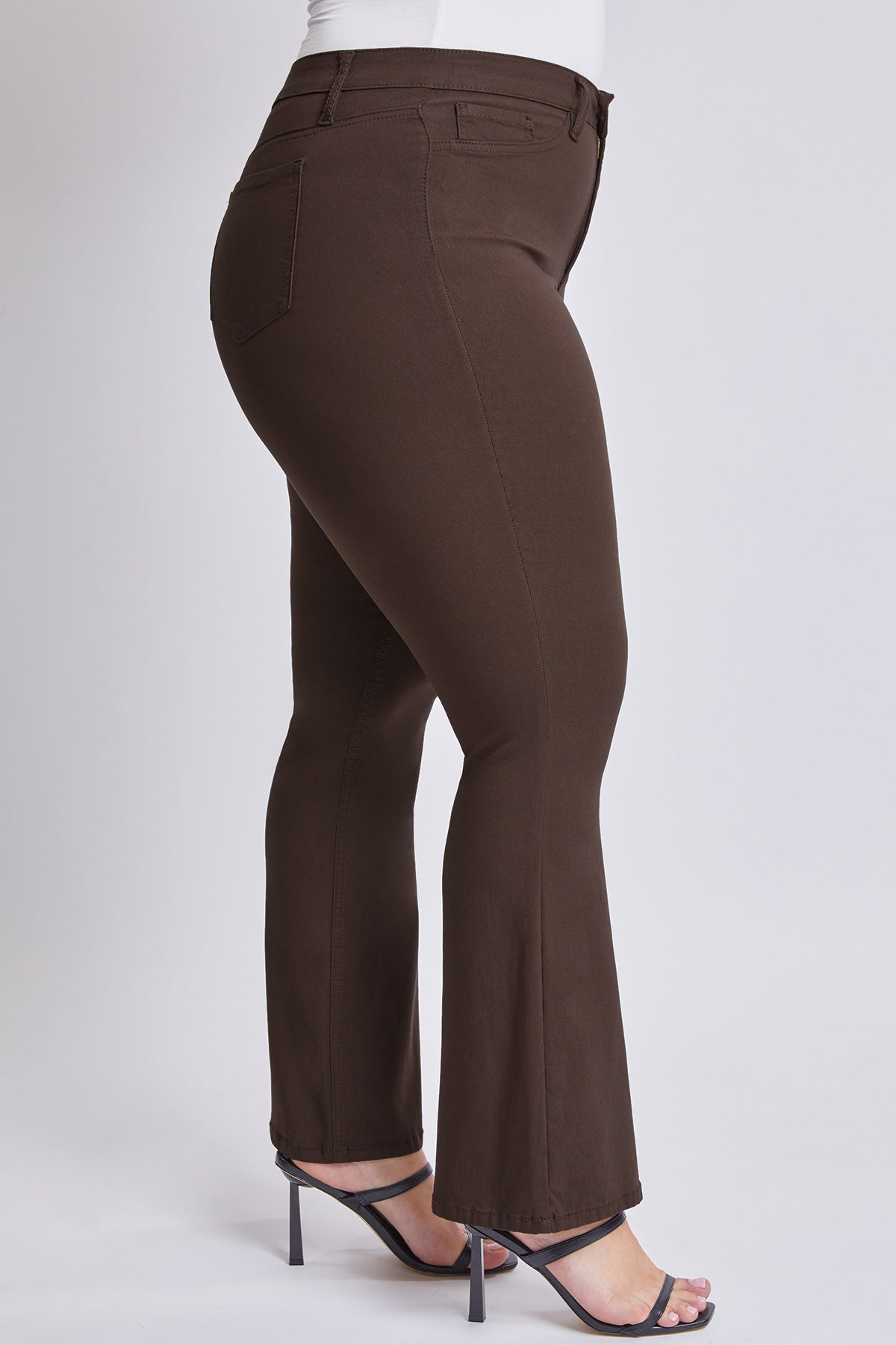 Junior Plus Size Hyperstretch Basic High-Rise Flare (Long),  Pack of 6