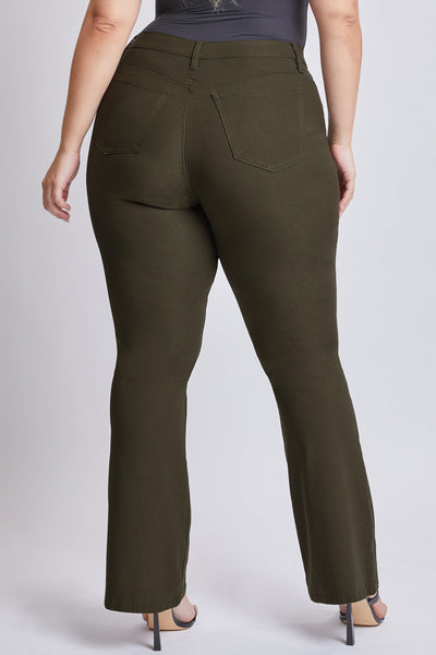 Junior Plus Size Hyperstretch Basic High-Rise Flare (Long),  Pack of 6