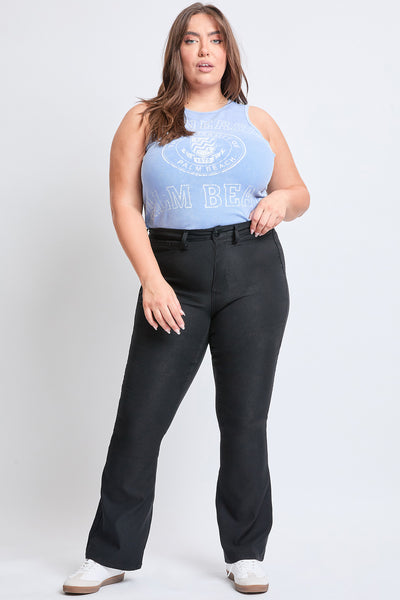 Junior Plus Size Hyperstretch High-Rise Flare (Regular), Pack of 6