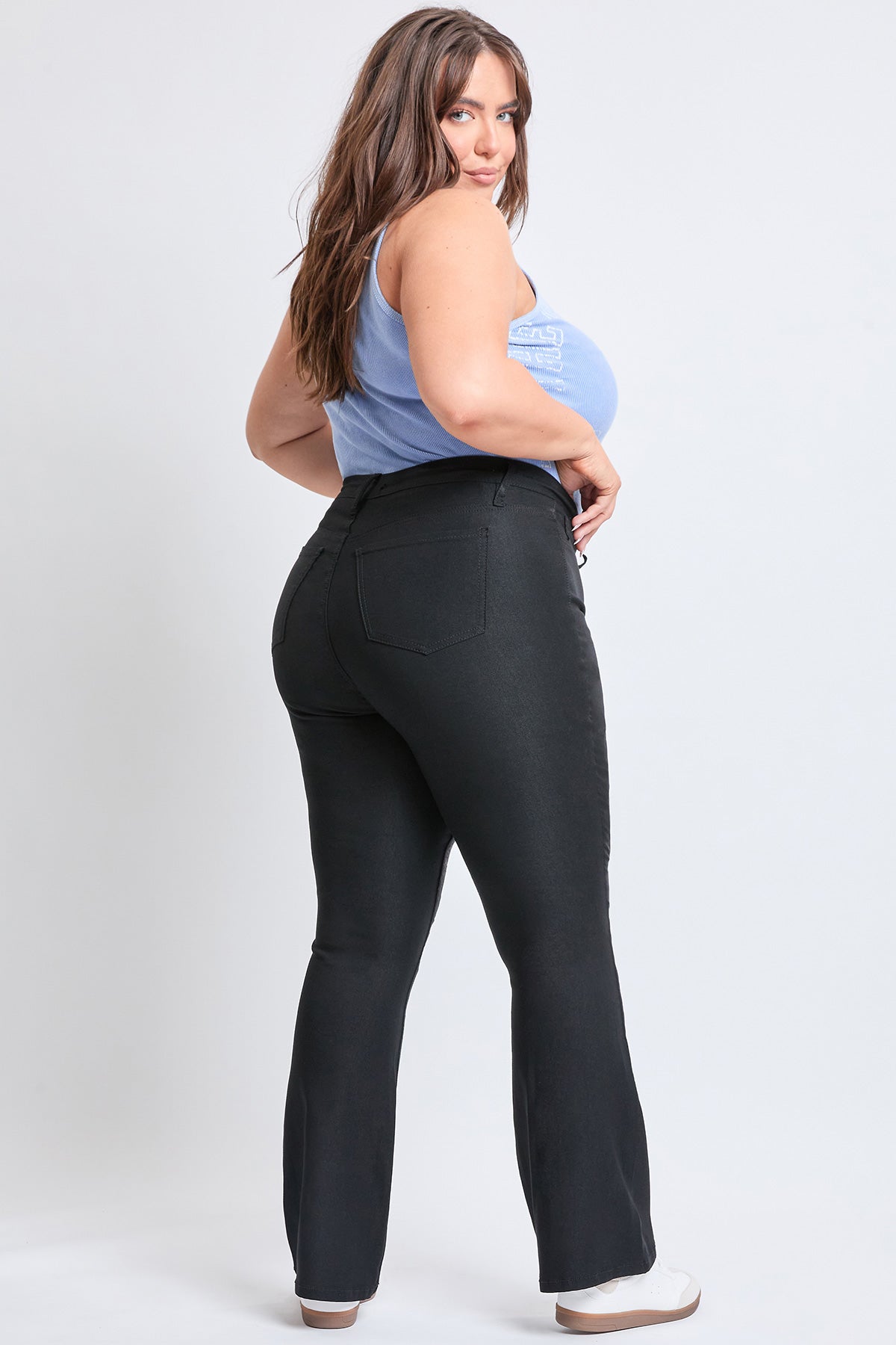 Plus Size Hyperstretch High-Rise Flare- Regular, Pack of 6