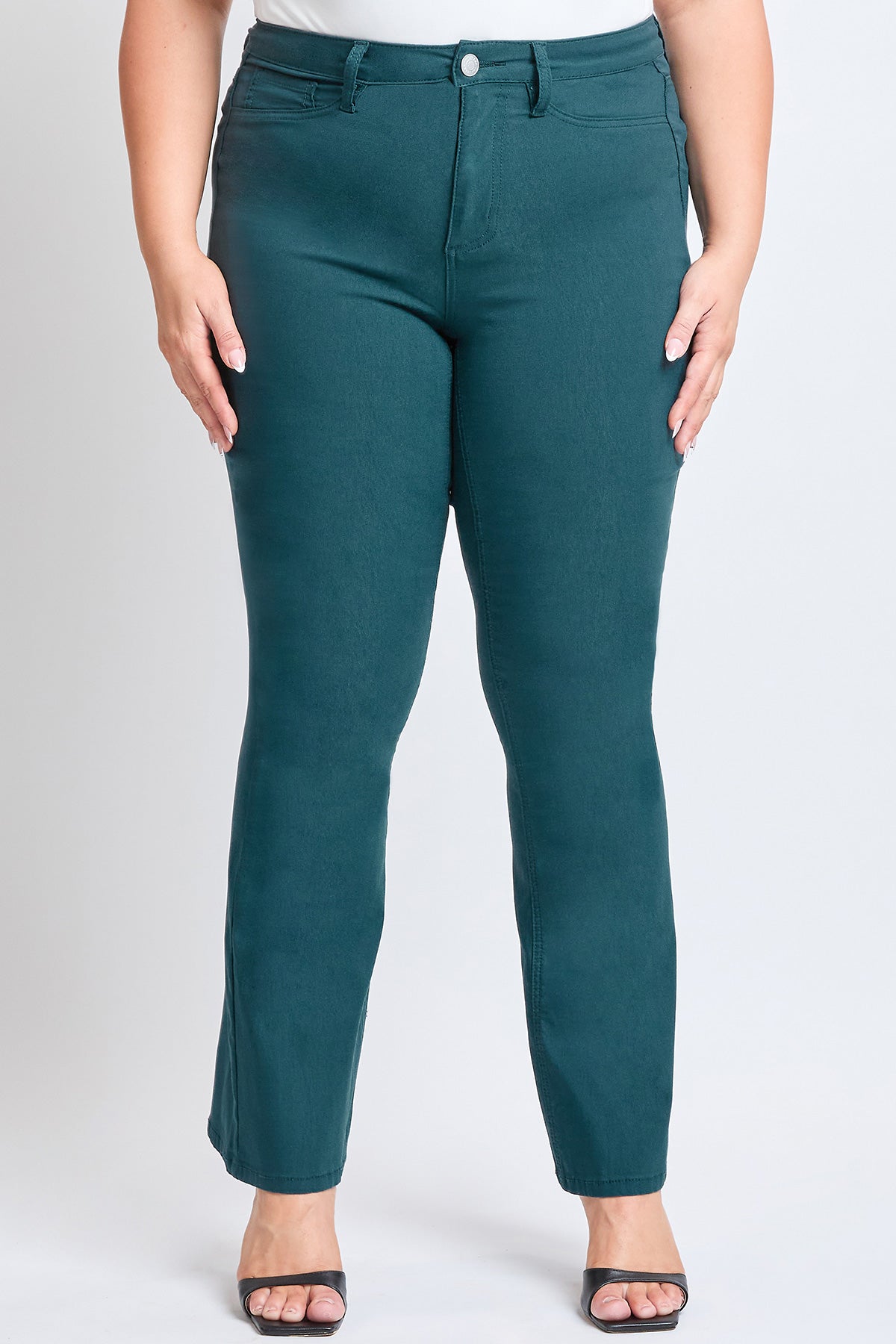 Junior Plus Size Hyperstretch High-Rise Flare (Regular), Pack of 6