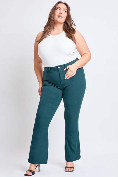 Junior Plus Size Hyperstretch High-Rise Flare- Regular, Pack of 6