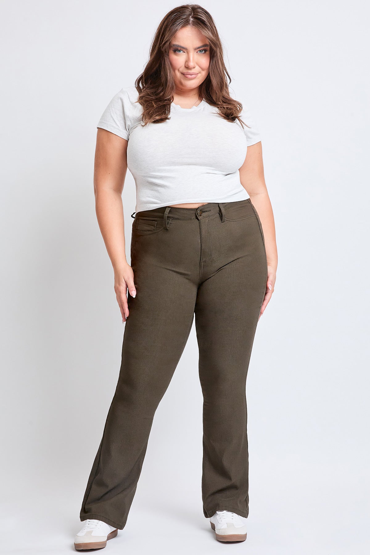 Junior Plus Size Hyperstretch High-Rise Flare (Regular), Pack of 6