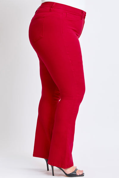 Junior Plus Size Hyperstretch High-Rise Flare (Regular), Pack of 6