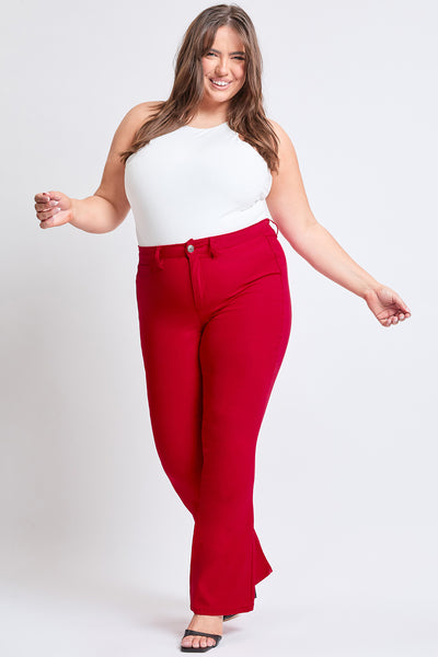 Plus Size Hyperstretch High-Rise Flare- Regular, Pack of 6